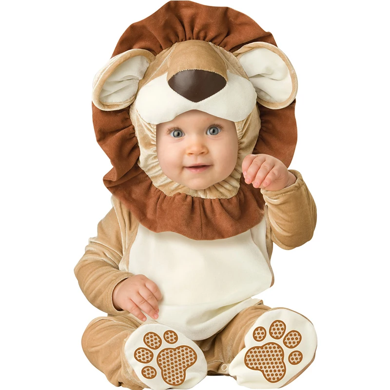 Infant Deluxe King Of Beasts Lion Simba Halloween Costume Perfect Little Baby Outfit Comfy And Cozy