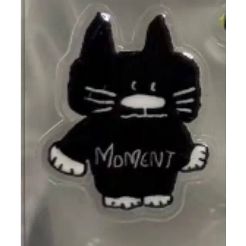 Cute Cartoon Cat Dog 3D Transparent Resin Sticker Jelly Decal for DIY Mobile Phone Case Tablet Crafts Decor Material Accessories