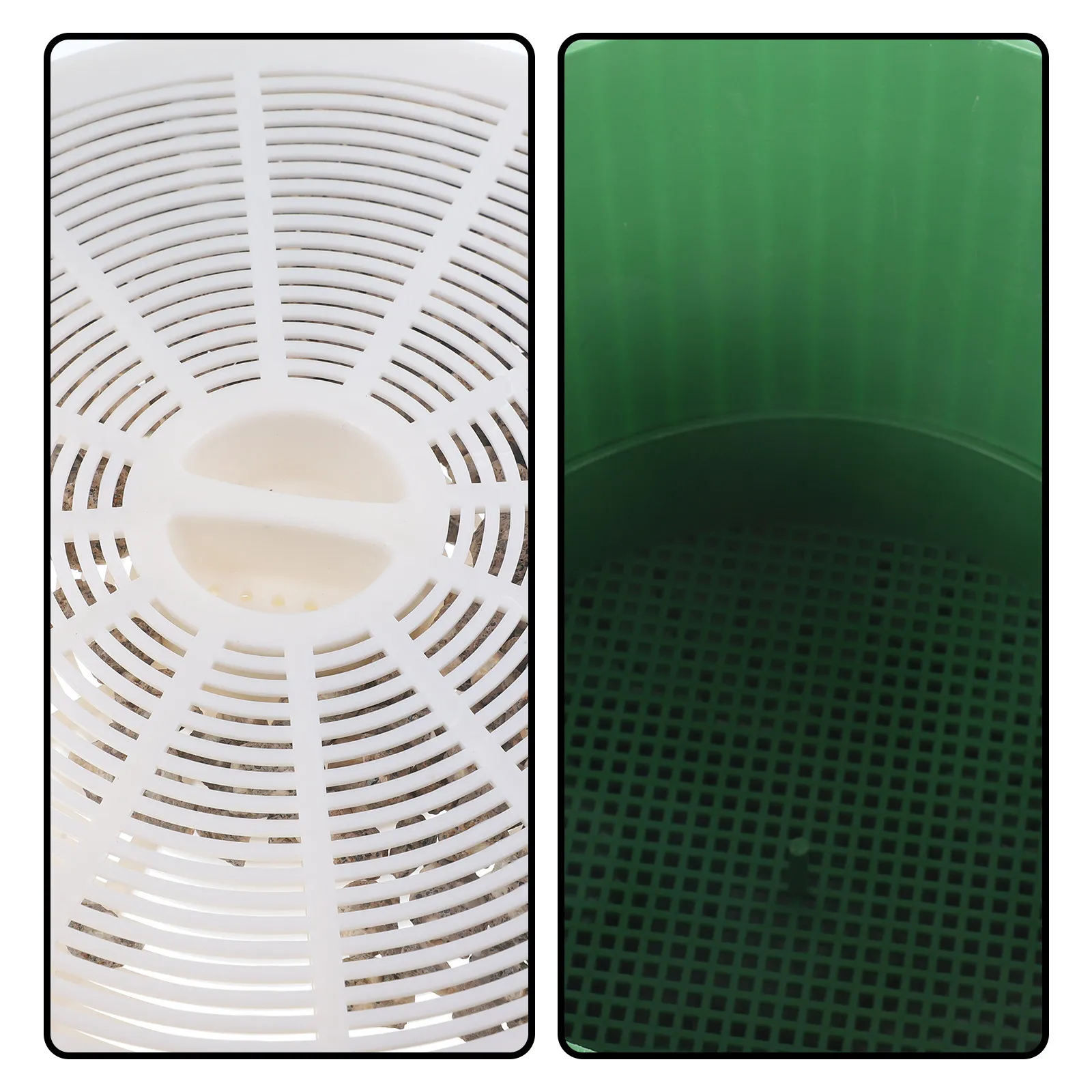 1Set Bean Sprout Planting Pot Plastic Sprouting Kit Seed Sprouter Tray Germination Container for Microgreens Herb Growing