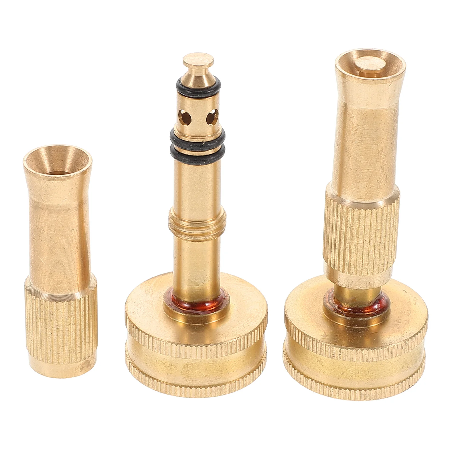 2pcs Copper Hose Nozzle Adjustable Garden Sprayer For Car Washing Outdoor Irrigation High Pressure Mist Nozzle Watering Lawn