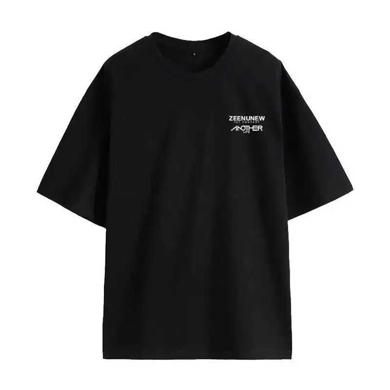 T-pop Thai drama Cutie Pie CutiePieSeries ZeePruk NuNew ZeeNunew ZeeNew Costume casual loose student short-sleeved t-shirt Gift