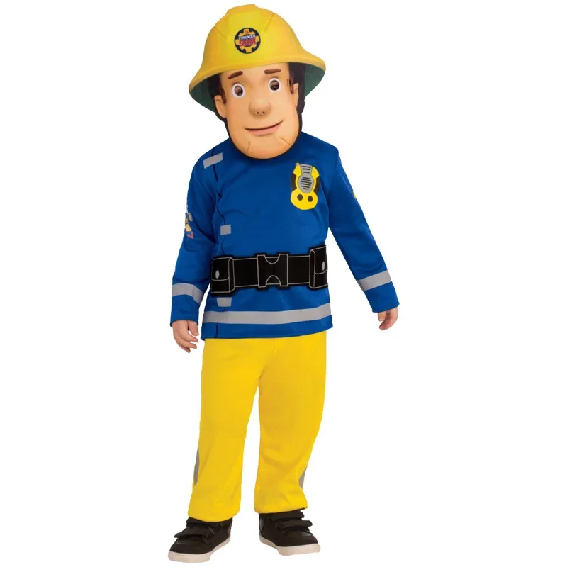 Brandweerman Sam Kleine Reddingskinderen Spelen Optredens Verkleed Outfit Kids Cosplay Halloween Kostuums
