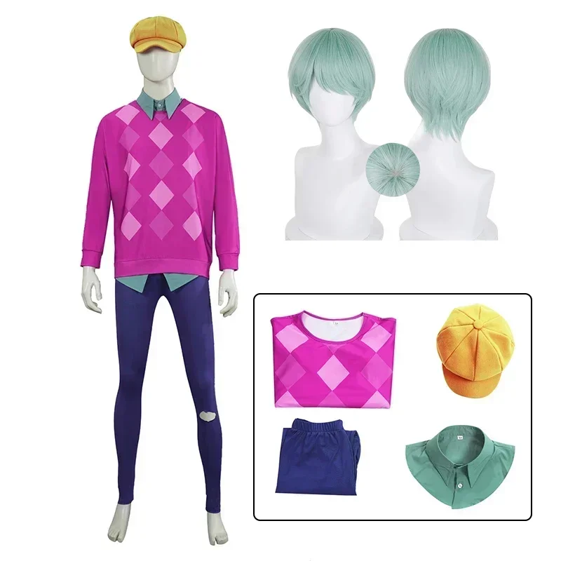 Halloween 2025 KPop Saja Boys Baby Cosplay Costume Bao Bao Wig Men Halloween Carnival Party Role Playing Suit Outfit For Adult