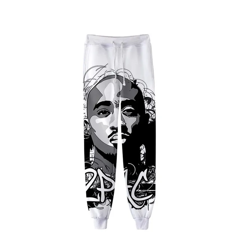 2025 yiyi2025yiyiHot Sale 2pac Men/women Sweatpants Japanese Streetwear Popular Cargo 3D Hip Hop Spring Pants