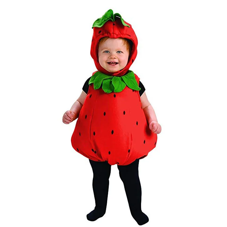 Baby's Sets Boy Girl Clothes Strawberry Butterfly Avocado Halloween Cosplay Costume Newborn Outfit Christmas Hoodie Romper