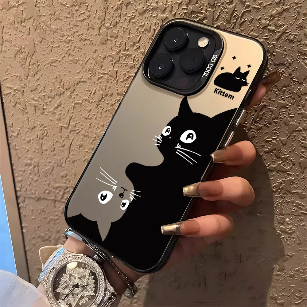 Hard Matte Cat Case For Samsung A56 5G A55 A16 A15 A36 A05 A06 A05s A35 A34 A53 A52 A33 A14 A13 S24 Ultra S25 S23 FE S22 Cover