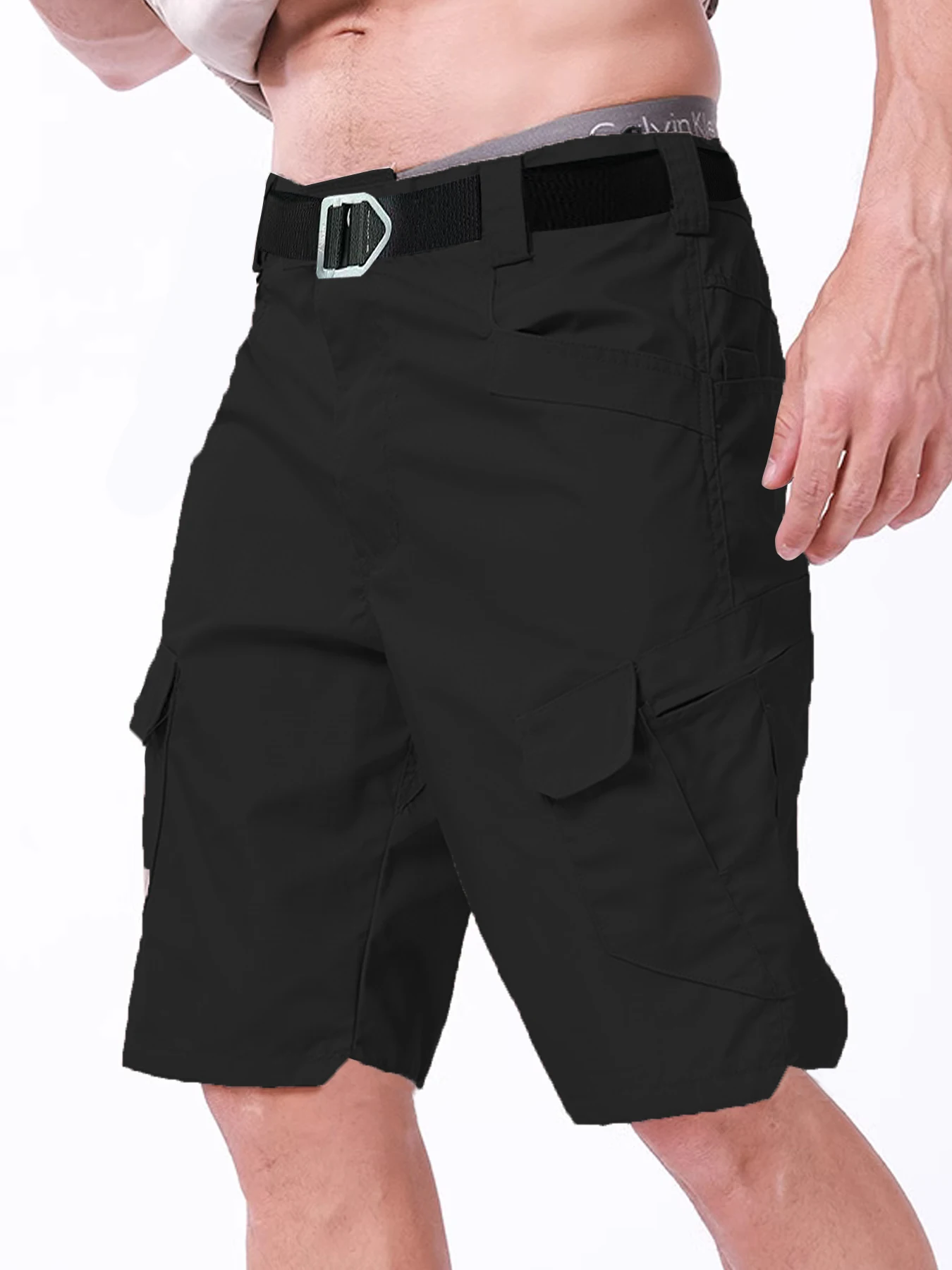 Men Shorts Tactical Camo Shorts Paintball Combat Casual Multiple Pockets Summer Camouflage Cargo Short Pants