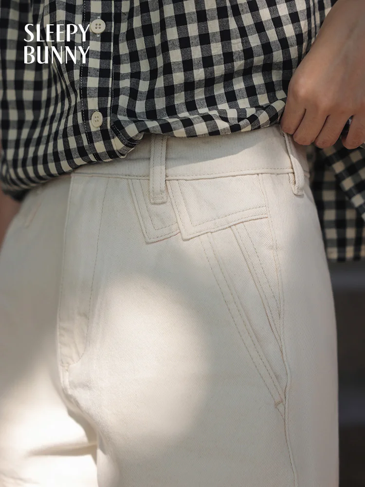 High Waist Denim Shorts for Women Summer Washed Loose Fit Hot Pants Casual Wide Leg Jean Shorts for Slimming and Daily Outfits