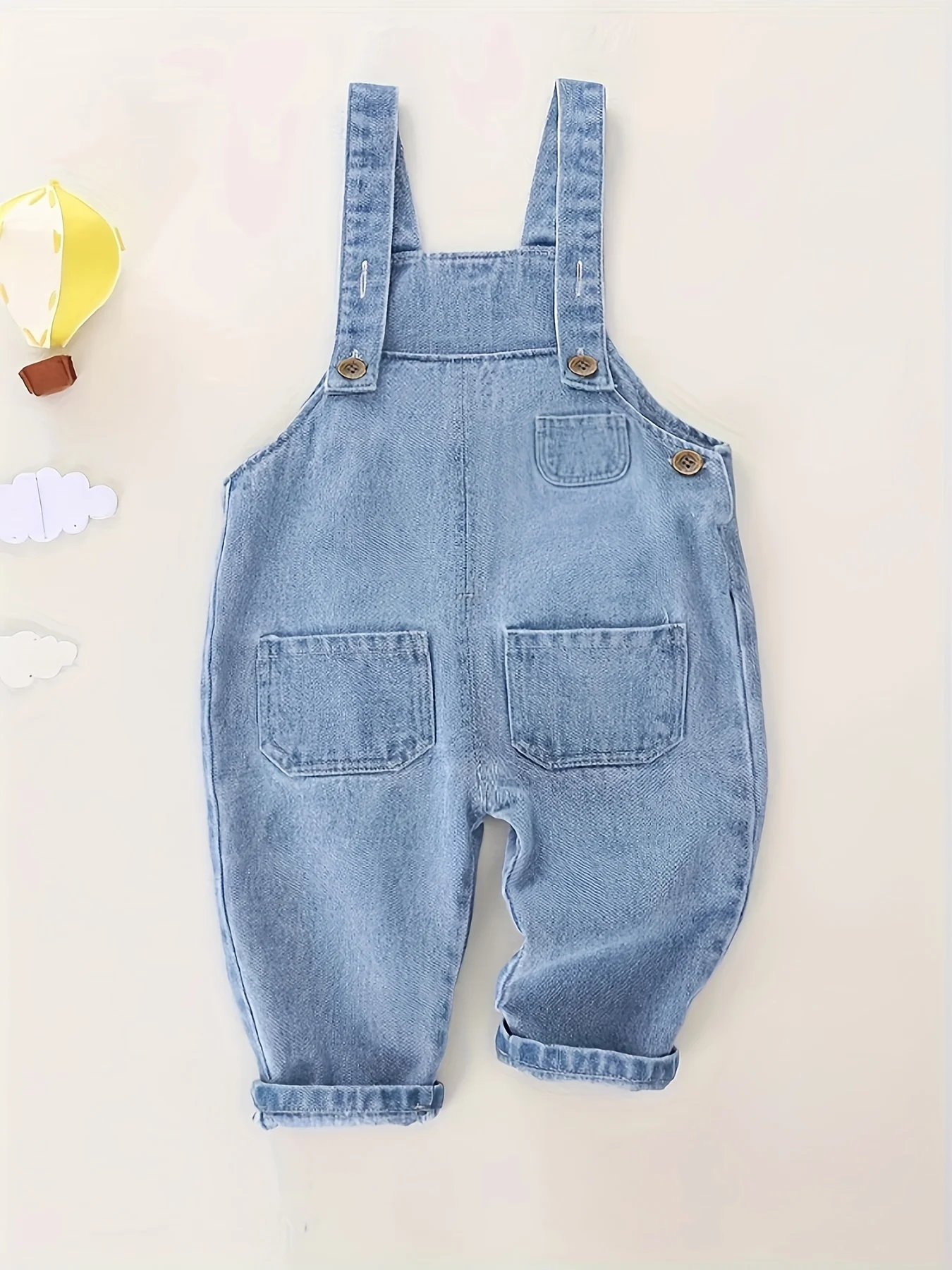 IENENS Kids Baby Clothing Boys Girls Jumper Dungarees Infant Playsuit Pants Denim Jeans Overalls Toddler Jumpsuits
