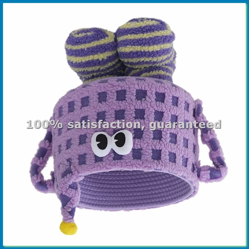 Woven Storage Basket Cartoon Storage Basket Snack Toy Storage Bag Cute Home Decoration-ABLL