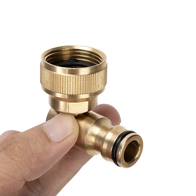 Hose Reel Swivel Elbow Quick Connector For Hoselock Plug 3/4in BSP Female Outdoor Garden Hose Faucet Adapter