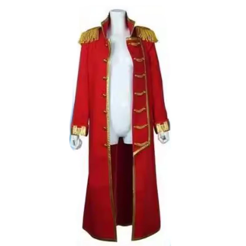 Anime Mens Gol D Roger Cosplay Costume red coat Halloween Party Cos Luffy for Halloween Christmas party men women costume