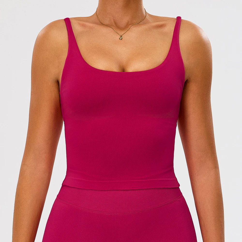 Yoga Vest Women's Sports Bra Fitness Tank Tops Push-up Sport Bra Fitness Workout Running Gym Tops Women Underwear Tracksuits 