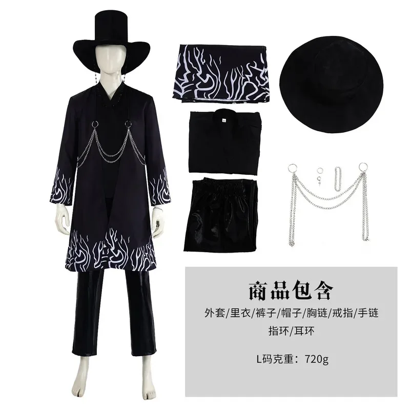 CyAdult Kids Demon Hunter Saja Boys Jinu Baby Abby Mystery Anime Cosplay Costume Wig Shirt Kpop Stage Halloween Outfit Clothes M