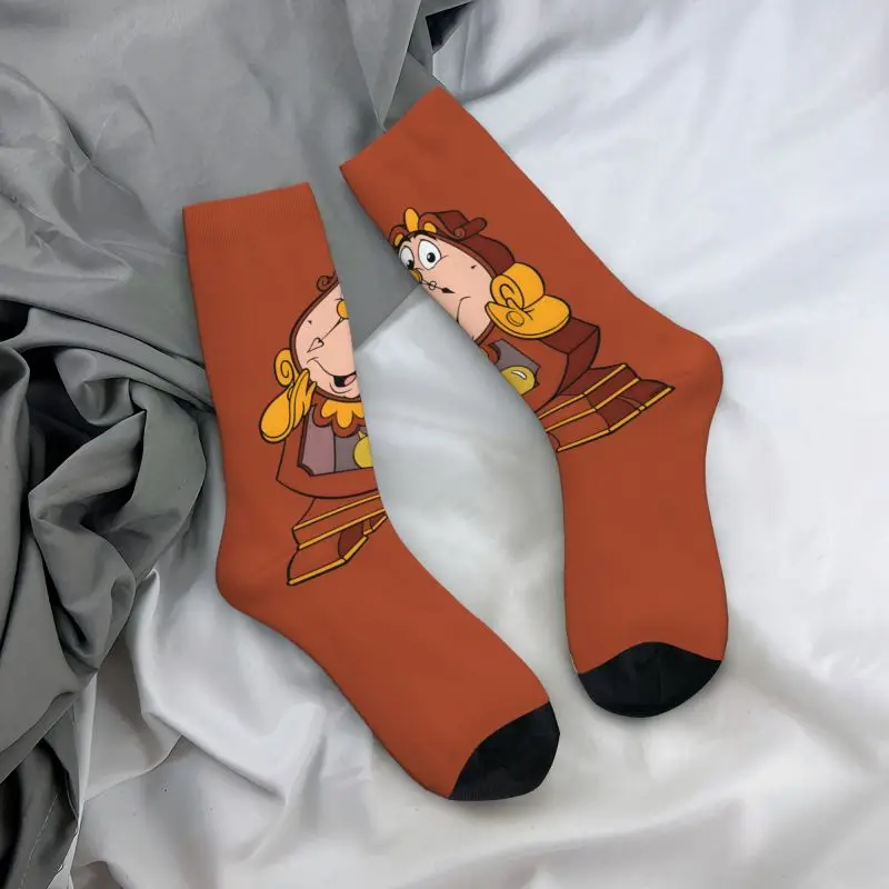 Custom Beauty And The Beast Dress Socks Men Women Warm Funny Novelty Crew Socks