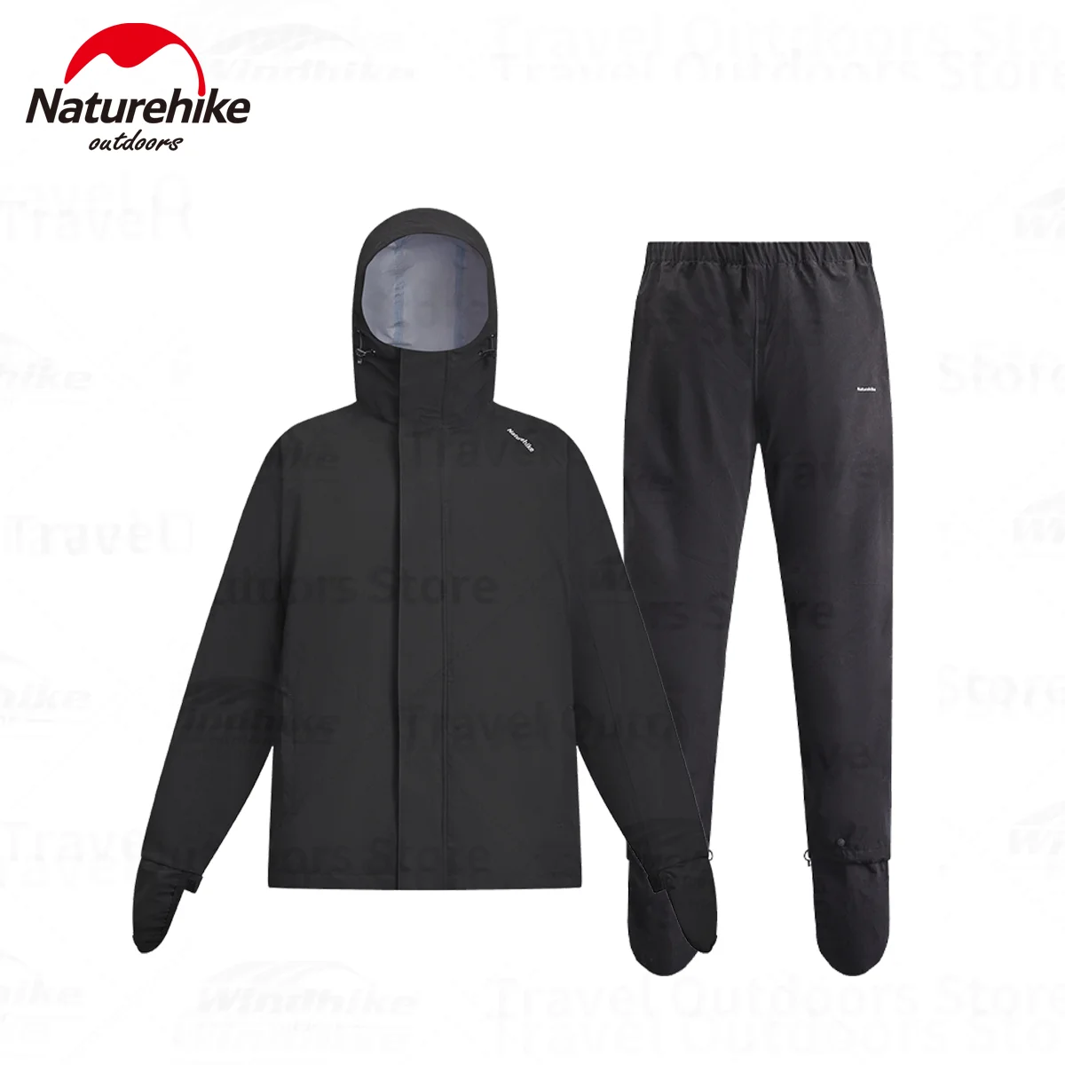 Naturehike Motorcycle Raincoat Rainstorm Prevention Jacket Pants Camping Hiking Fishing Moto Raincoat Ultralight Rider Raincoat