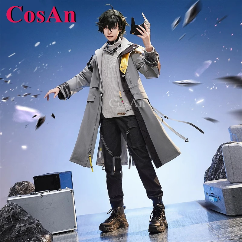 CosAn Game Arknights: Endfield Manager A Cosplay Costumes Handsome Fashion Combat Uniforms Halloween Party Role Play Clothing