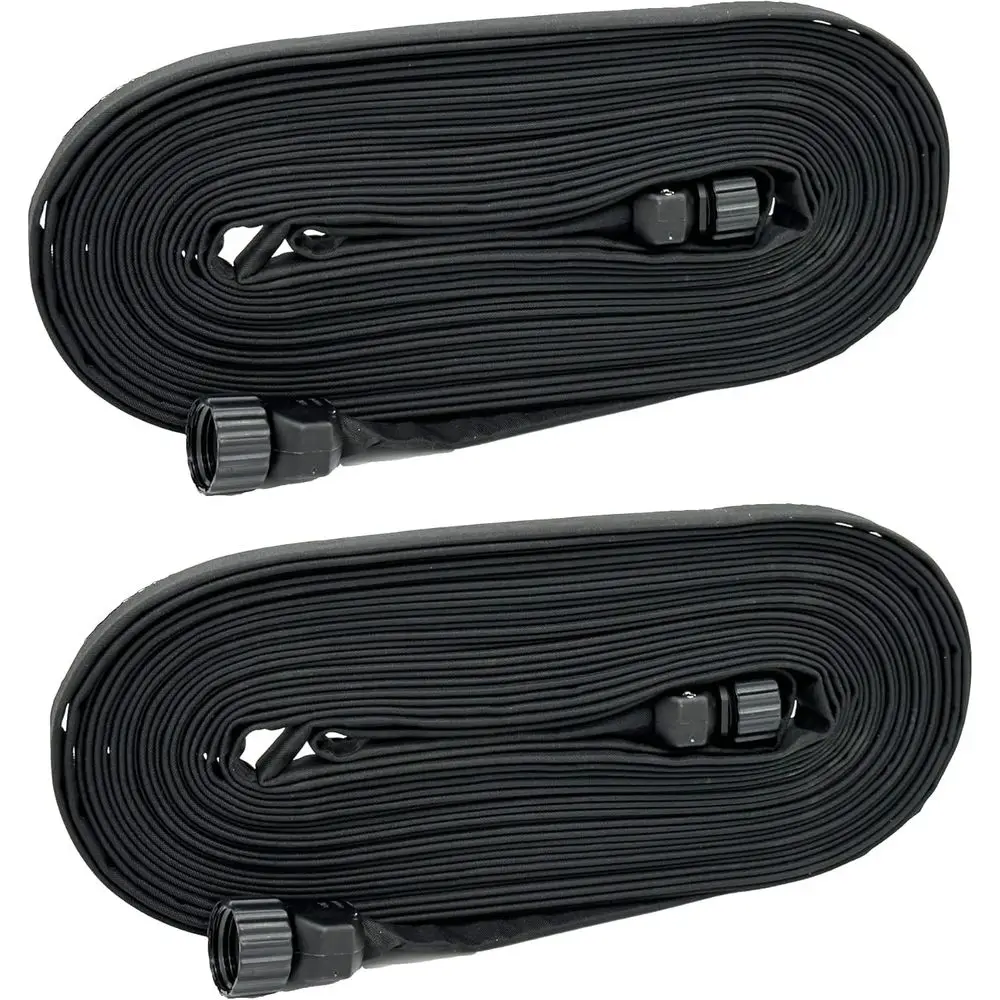 75 oot lat Weeper Soaker Hose - Drip Irrigation - Double Layer Design - Saves 70% Water - istent Drip Entire Length o Hose - Inc