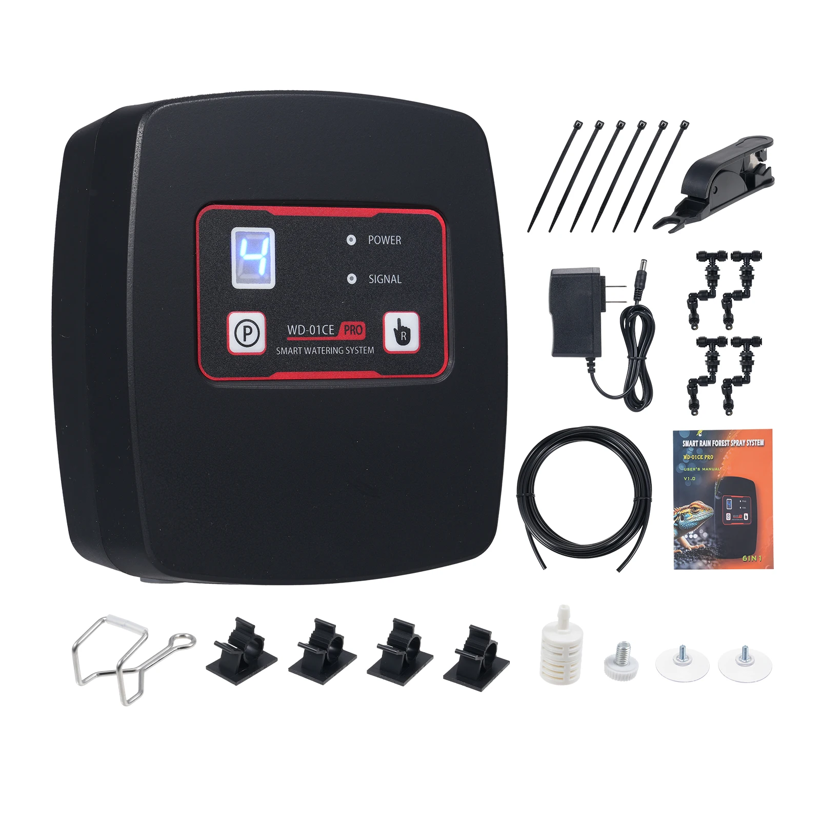 Smart Watering System App Control Rainforest Spray System Humidification System for Climbing Pet Turtle Box Water Tank