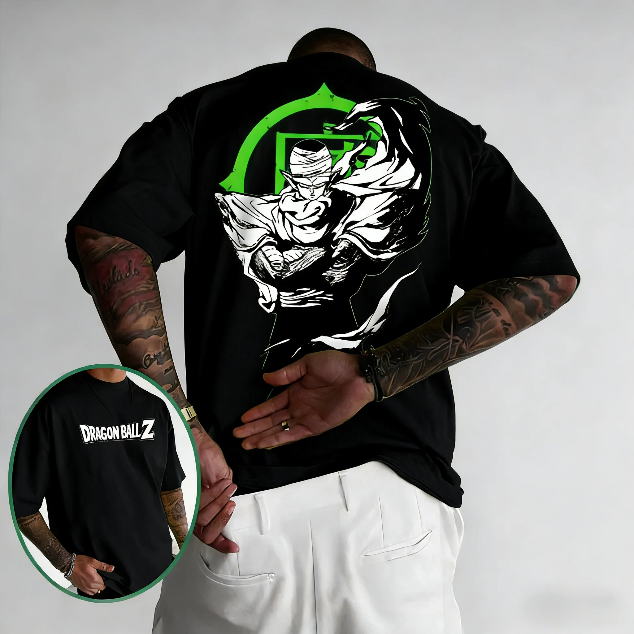 Dragon Ball 2026 Summer Men's T-Shirt Japanese Animation Piccolo Autumn Luxury Boy Children's Parent-Child Trend Short Sleeve
