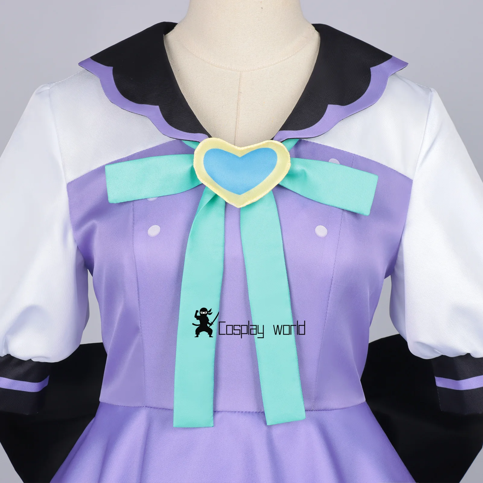 NEEDY GIRL OVERDOSE Anime Peri Lollipop Cosplay Costume New Girls Sweet Dress Uniform Carnival Halloween Role Play Clothes