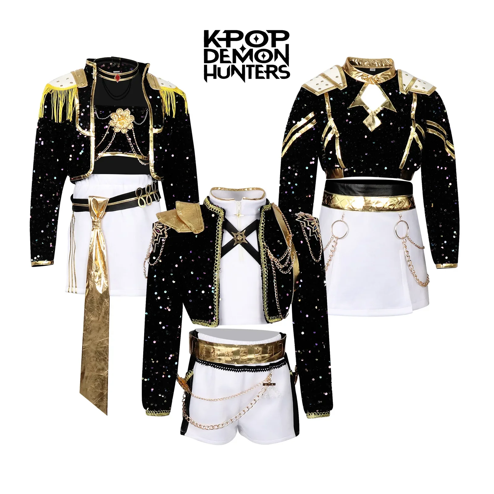 Hunters Mira Rumi zoey Cosplay Kids girls Vest Costume 2025 Demons Baby Boys Top Hat Pants Outfits Halloween Carnival Party Suit