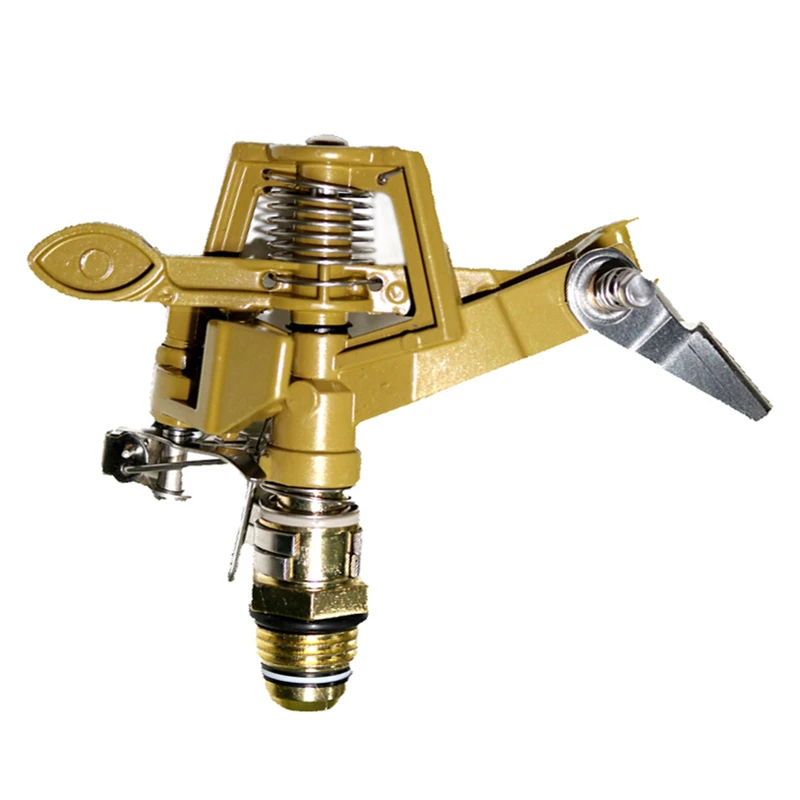 1/2" Water Sprinkler Spray Angle Adjustable 15-360 Degrees Rocker Suitable For Agricultural Plant Garden Irrigation System