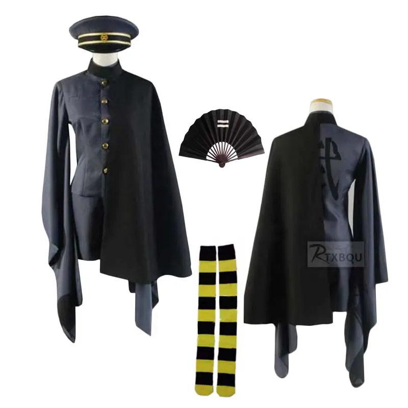 Senbonzakura Kimono Army Uniform Women Men Anime Cosplay Costumes for Halloween Customized