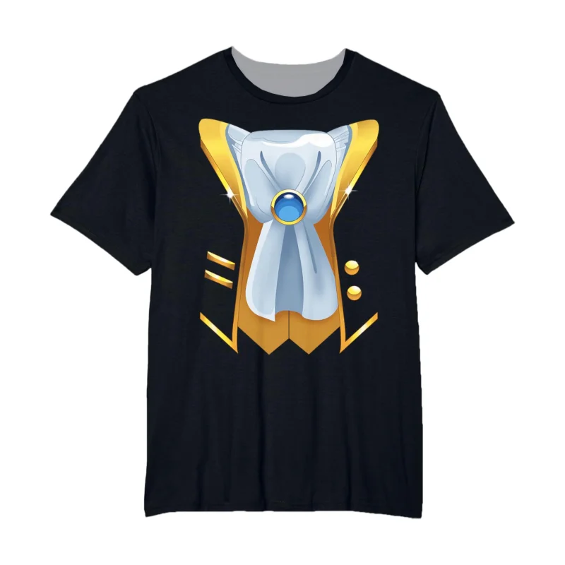 Disney Cartoon Beauty And The Beast Coat Costume Allover Print Adult Kids T-Shirt Family Summer Quick-dry Soft Comfy Lightweight