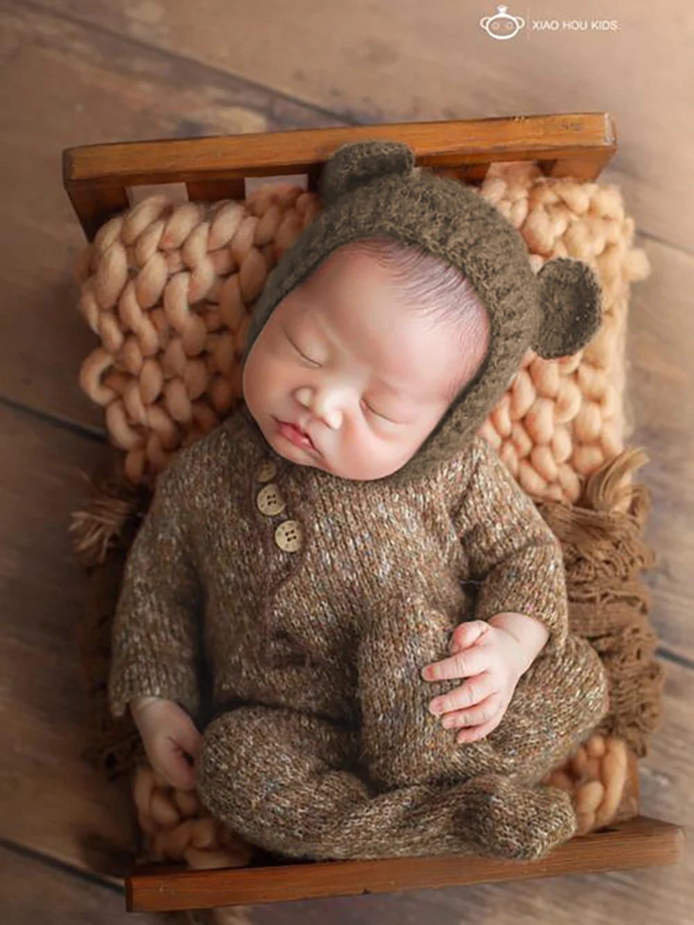 Baby Costume Photography for Newborns Photo Props Bebe Accessories Boy Clothes Romper Knitted Hat Studio 0-3 Months Suit items