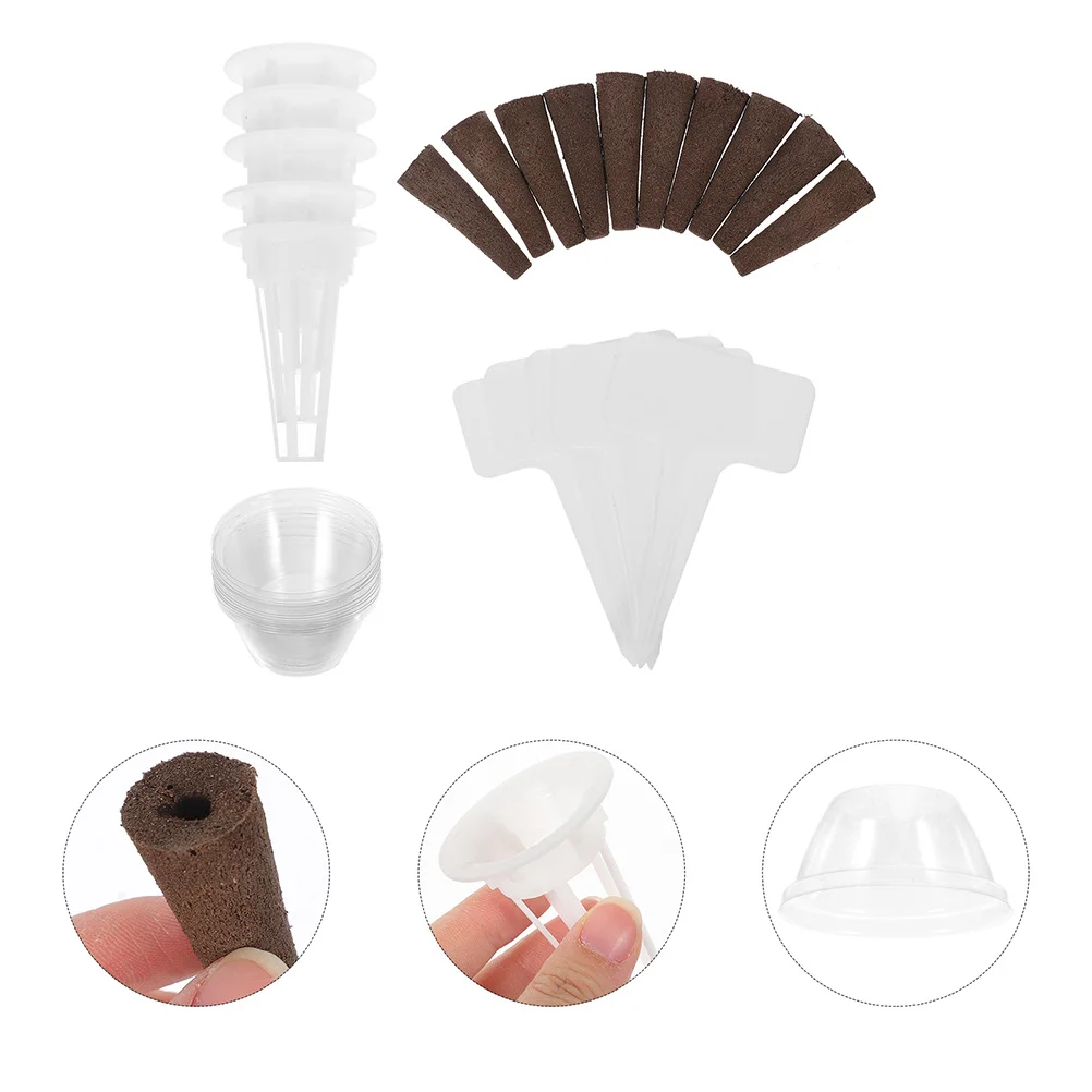 1 Set Hydroponic Cultivation Grow Sponges Starter Pots For Planting Micro Indoor Hydroponic System Net Pots Garden Basket