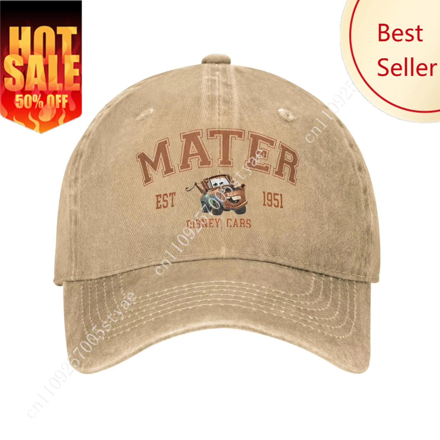 Men Women Matter Brown Car Lightning Cap Outfits Baseball Caps Classic Mcqueen Trucker Hat Adjustable