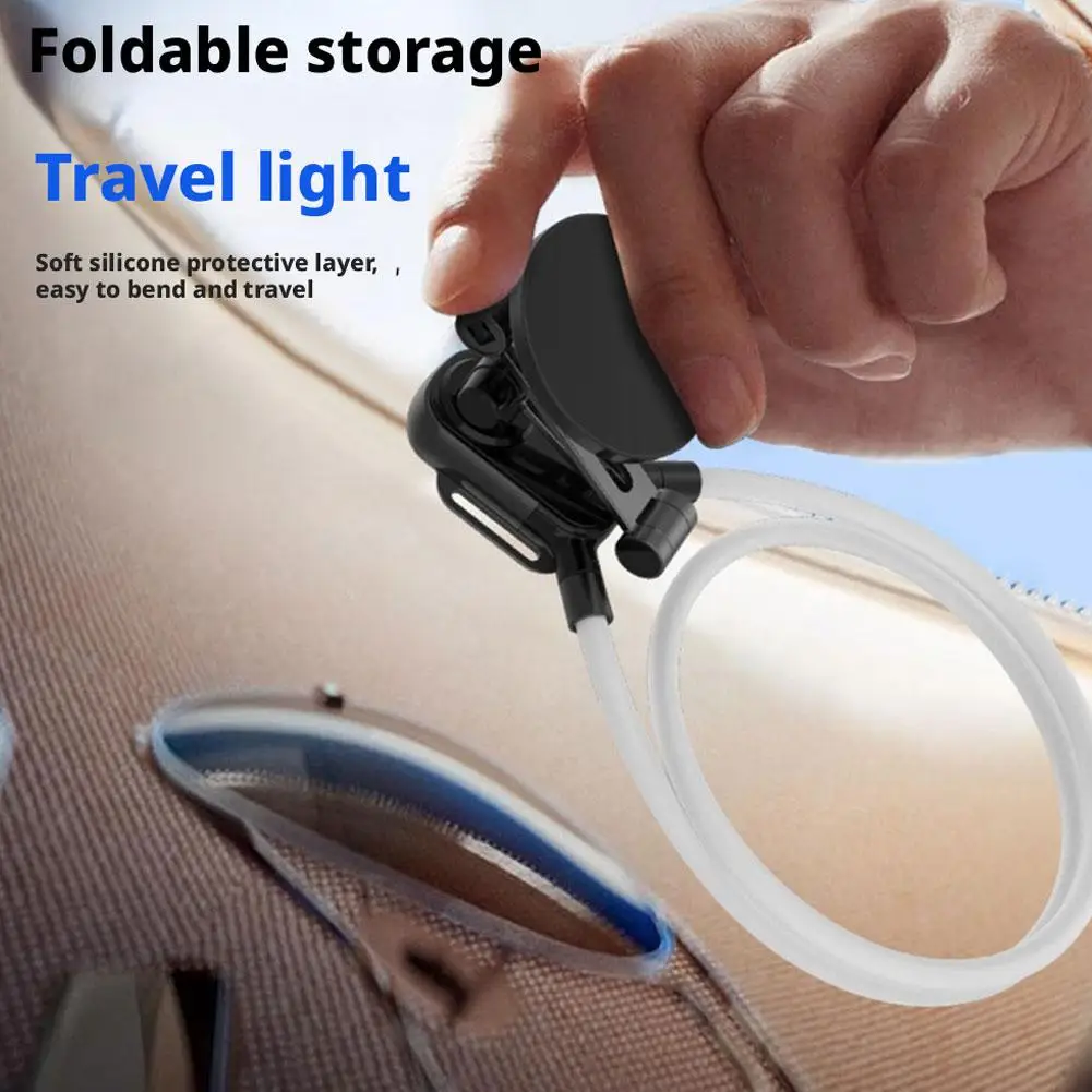 Neck-hanging Phone Holder Portable Hands-Free Flexible or First-person Holder Magnetic Shooting Version Clip Phone Perspect X0K0