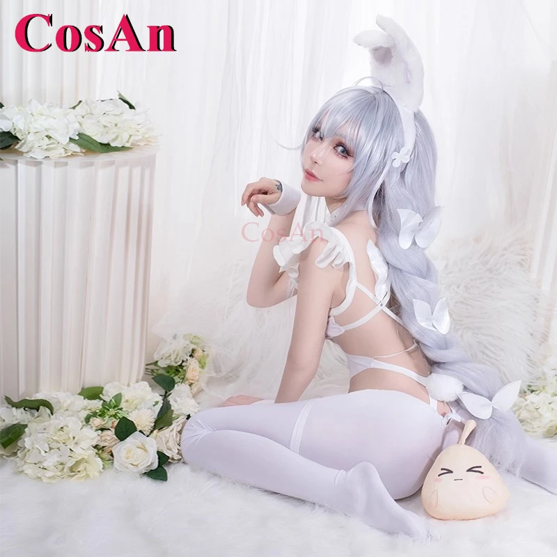CosAn Game Azur Lane MNF Le Malin Cosplay Costumes Sweet Lovely Bunny Girl Jumpsuits Uniforms Halloween Party Role Play Clothing