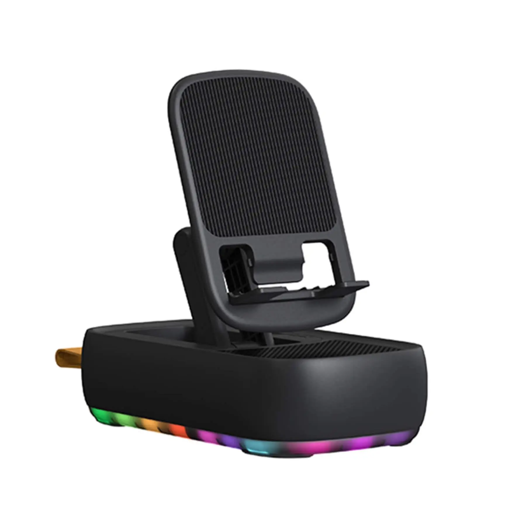 Gifts for Women Men Mom Dad Cell Phone Stand with Wireless Bluetooth Speaker and Portable Charger&LED Flash Light HD Stereo Surr