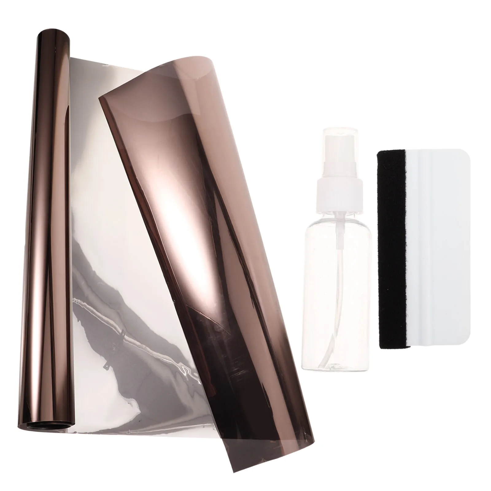 1 Way Mirror Window Film Privacy Glass Tint Daytime Privacy Film Sun Blocking Decorative Window Sticker for Home Office