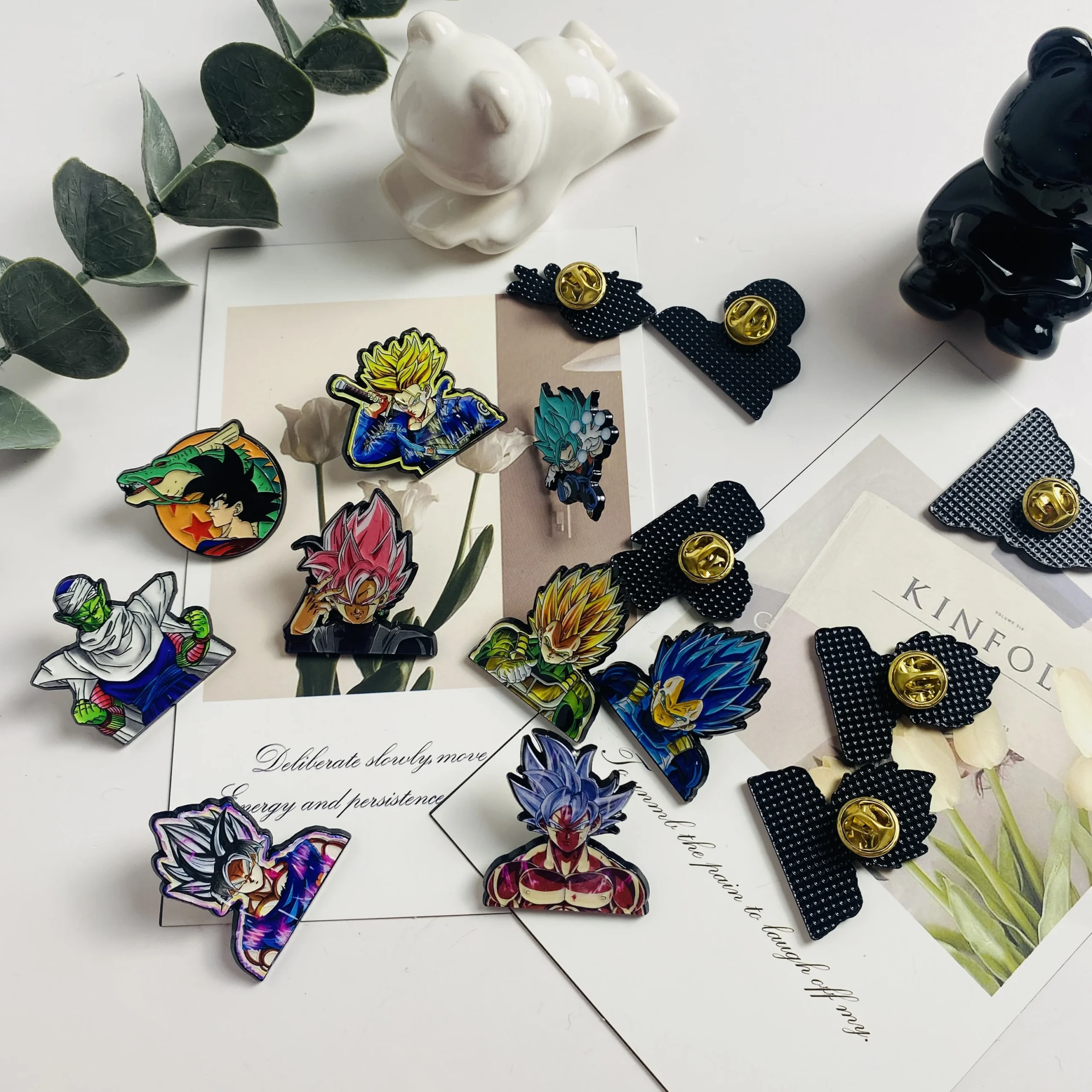 Animal Anime Enamel Pins Cartoon Brooch Sweater Women Men Jewelry Custom Metal Gift Friends Wholesale Badge Lapel Accessories