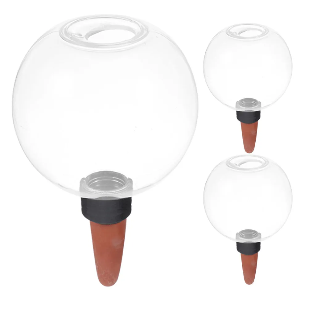 3Pcs Watering Globes for Plants Drip Irrigation System Easy Use Indoor Outdoor Garden Plant Watering Globes Water Globe