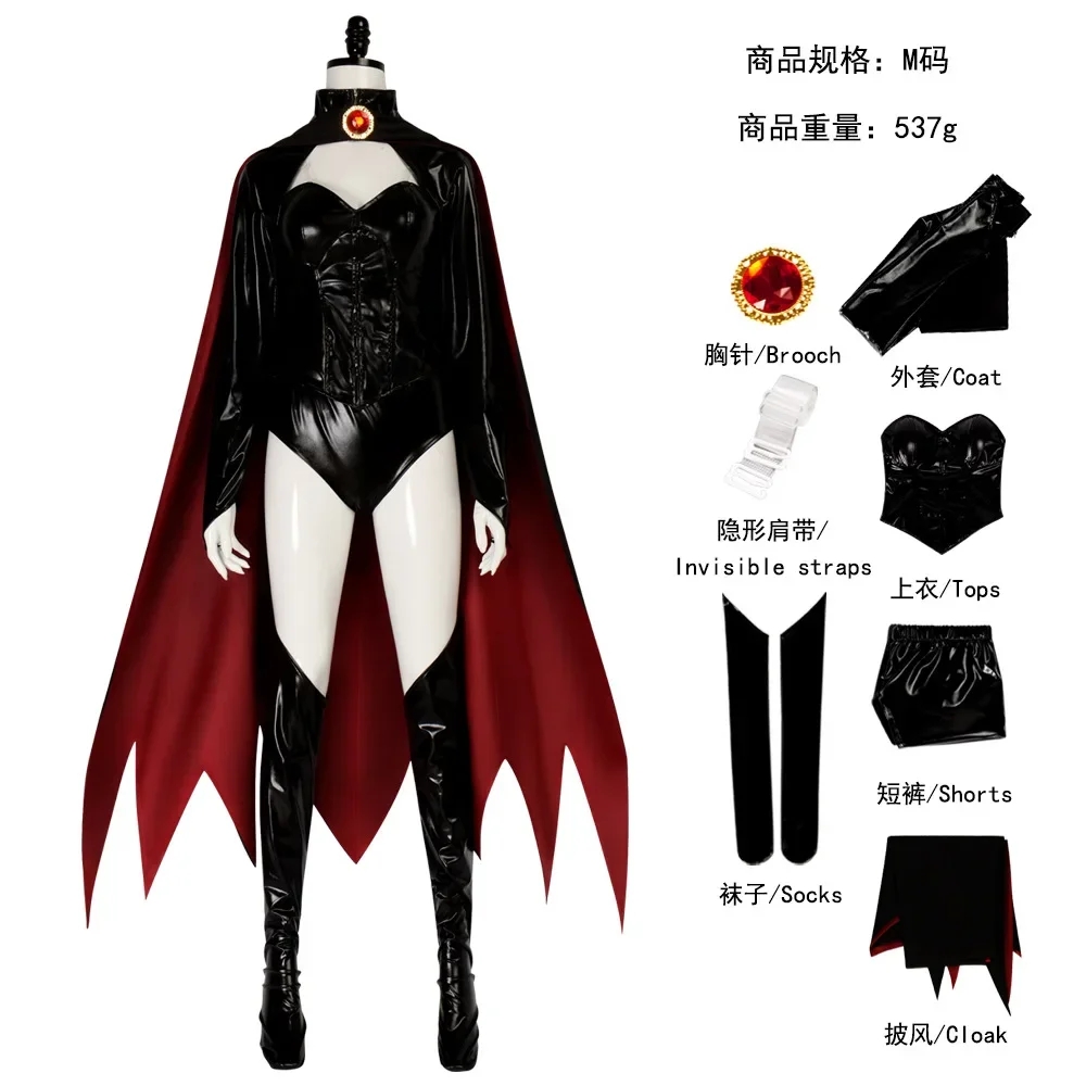 Halloween Uniform Anime 97 Phoenix Jean Grey Cosplay Tight Clothing X The Men Superhero Heroine Bodysuit And Cloak Dark Phoenix