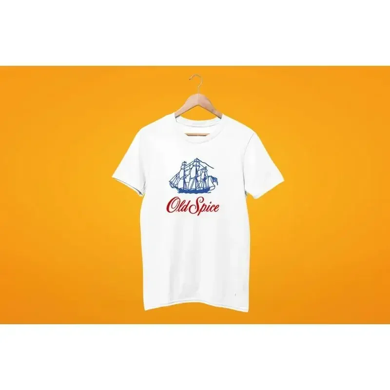 Old Spice Retro Cologne Aftershave White Tshirt Sweatshirt Hoodies Unisex Size S