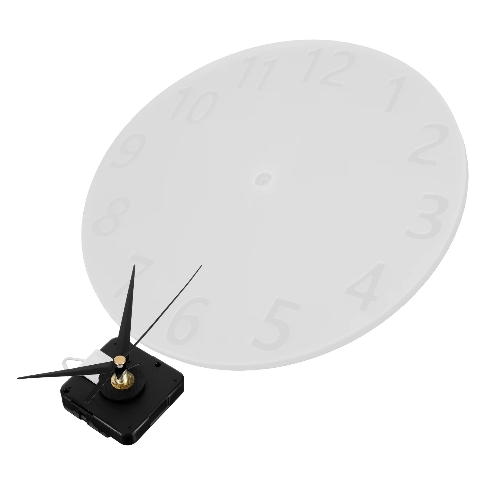 1 set 1 Set Diy Silicone Clock Mold Arabic Numbers Epoxy Resin Watch Making Supplies Flexible Craft Tool For Home Decor Wall Art