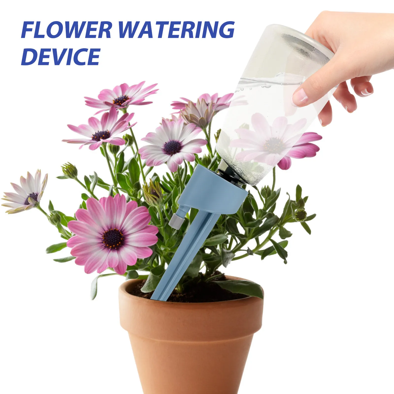 2Sets Automatic Irrigation System Leak Proof Adjustable Speeds for Garden Potted Hydroponic Plants Automatic Irrigation System