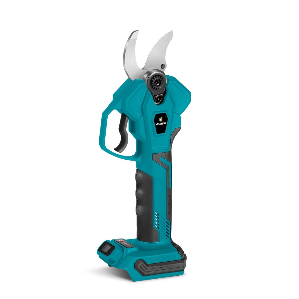 Cordless Level 4 Gear Hand-Held Lithium-electric Pruning Shears Wtih Digital Screen Display for Ma*kita Battery