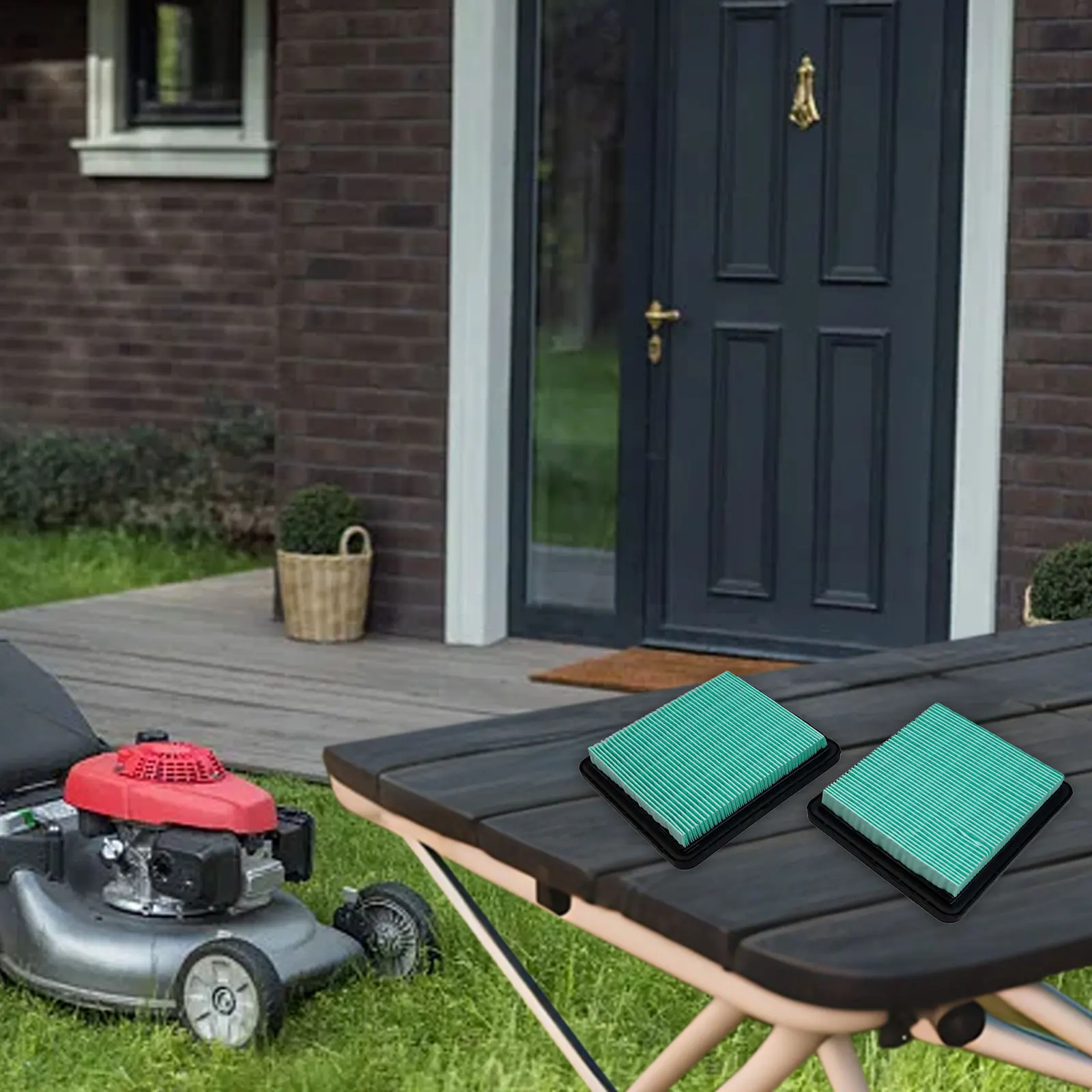 Replacement Air Filter For Honda HRX537 HRX476 HRB535 HRD536 IZY53 HRG536 Lawnmower Service Kit Garden Tools Spare Parts