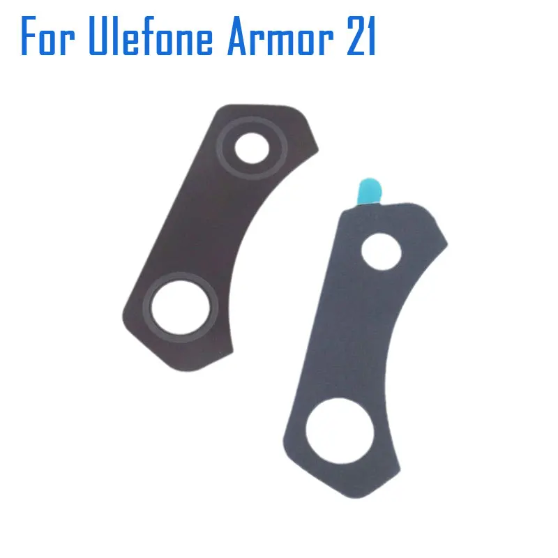 Original New Ulefone Armor 21 Back Camera Lens Rear Main Camera Lens Glass Cover With Adhesive For Ulefone Armor 21 Smart Phone