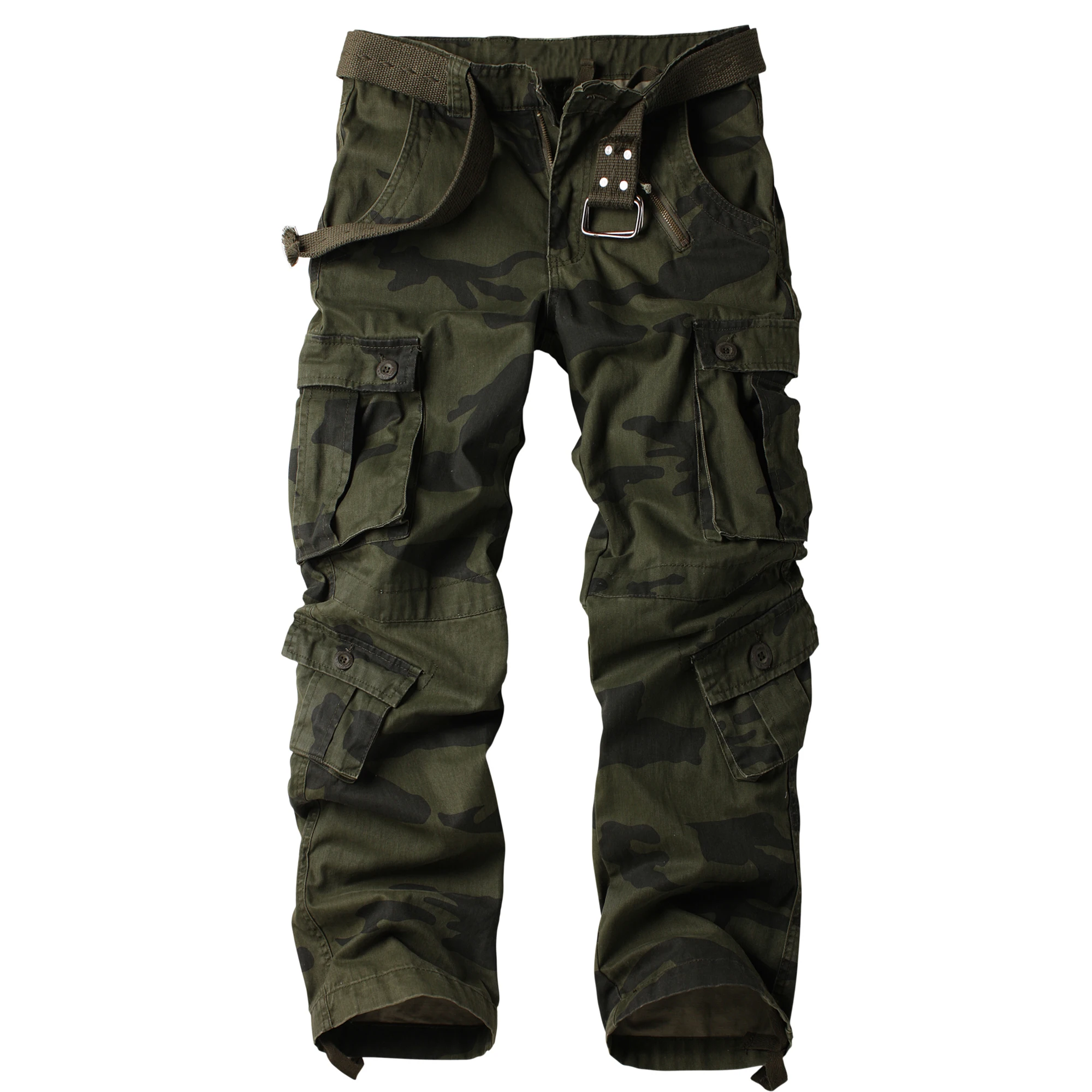 AKARMY Tactical Camouflage Joggers Outdoor Ripstop Cargo Pants Working Clothing Hiking Streetwear Autumn Men's Sweatpants