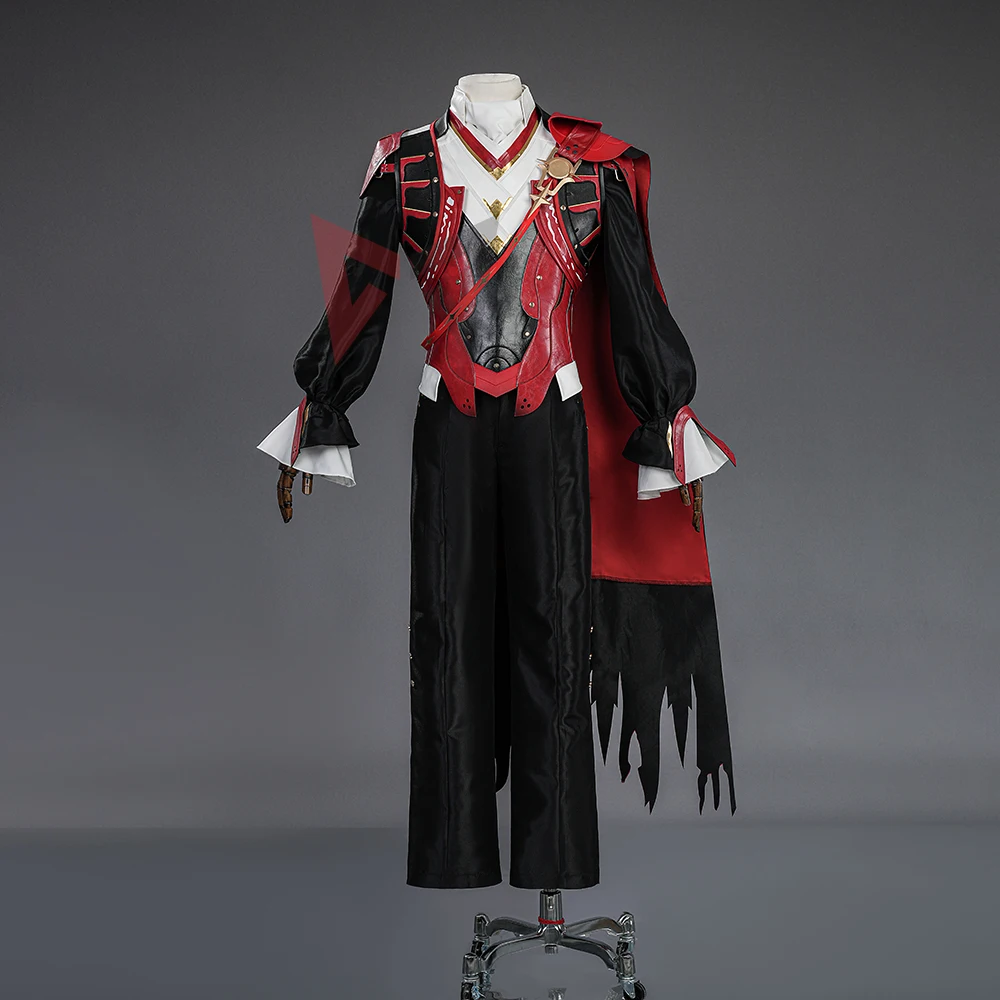 New Wuthering Waves Cristoforo Cosplay Costume Shirt Coat Pants Cloak Hat Mask To Choose For Game Party Halloween Custom Made