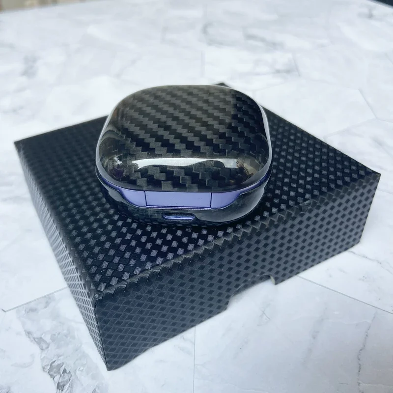 For Samsung Galaxy Buds 2Pro Sleeve Carbon Fiber Case For Samsung Galaxy Buds 2 Pro Aramid Fiber Case Earphone Protective Cover