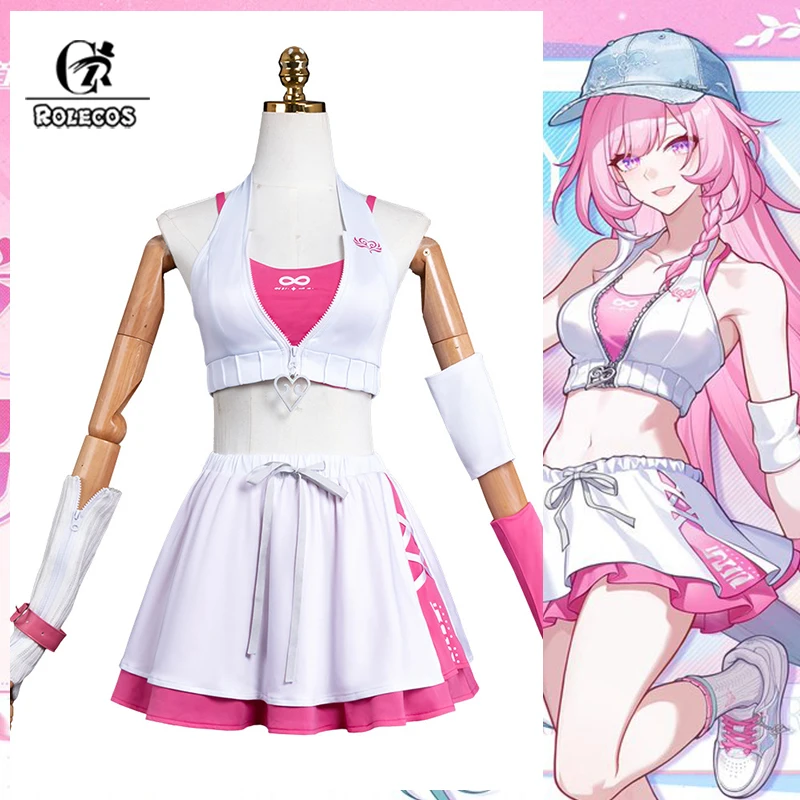 ROLECOS Original Cyrene Cosplay Collab Series:Game Honkai Star Rail Cyrene Cosplay Costume Women Party Uniform
