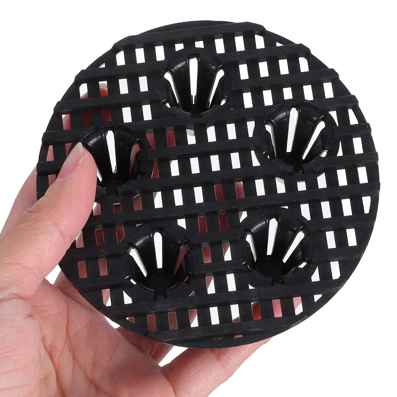 12Pcs Flower Pot Insert Riser Drainage Plant Pot Feet Heavy Duty Plastic Planter Supports for Outdoor Indoor Pots Prevent Root